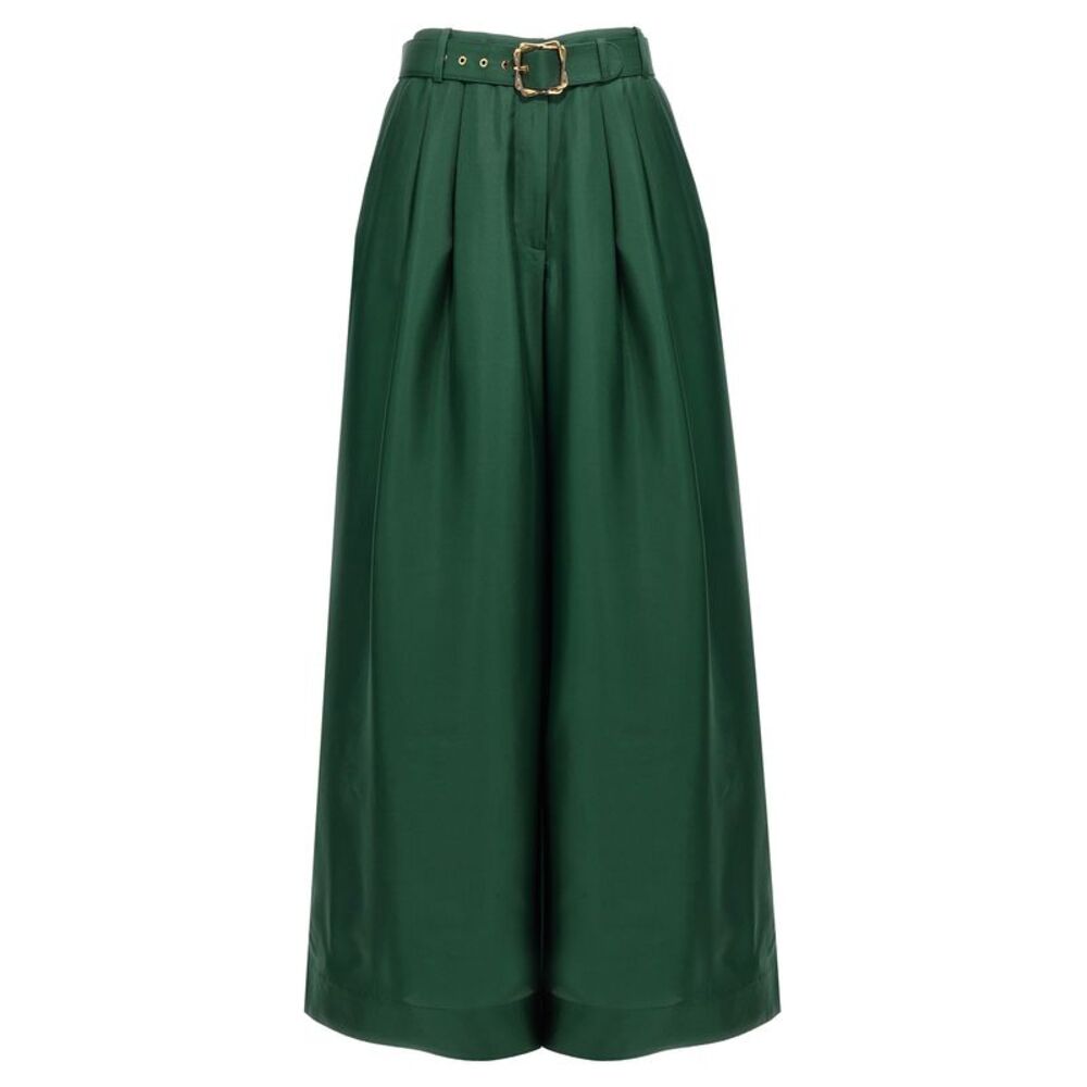 Zimmermann Bicolor Silk Casual Women's Pants